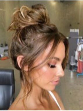 Charmele Messy Bun Hair Piece
Human Hair Bun  - Light Blonde Brown Mixed